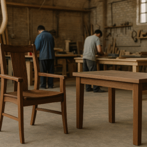 کارگاه تولیدی میز و صندلی اصفهان
