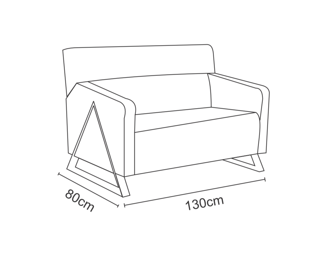 مبل دو نفره آرونیا - Image 2