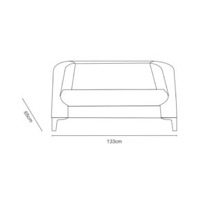 مبل دونفره فالکن