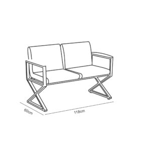 مبل دونفره سیرن
