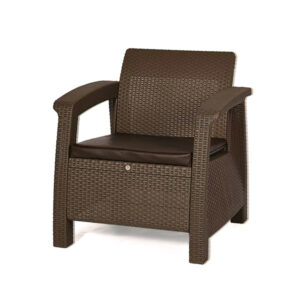 مبل حصیربافت یک نفره نگین