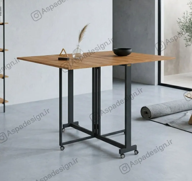 میز غذاخوری تاشو آسپا کد F-120